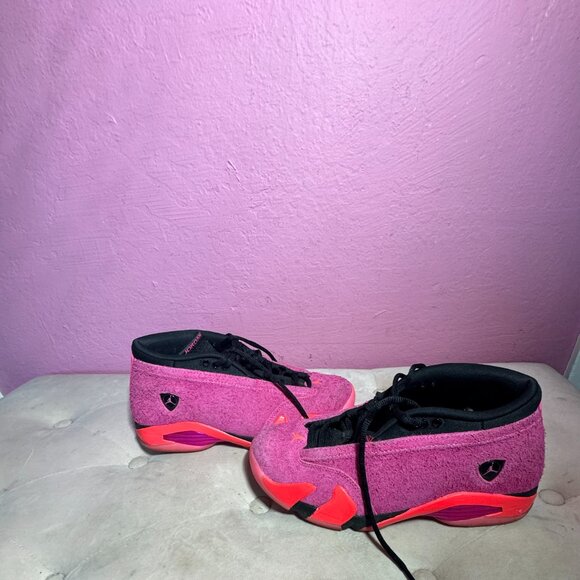 Hot pink Jordan 14s - Picture 11 of 11